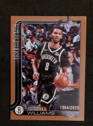 2025-26 Topps Ziaire Williams #9 1964/2025
