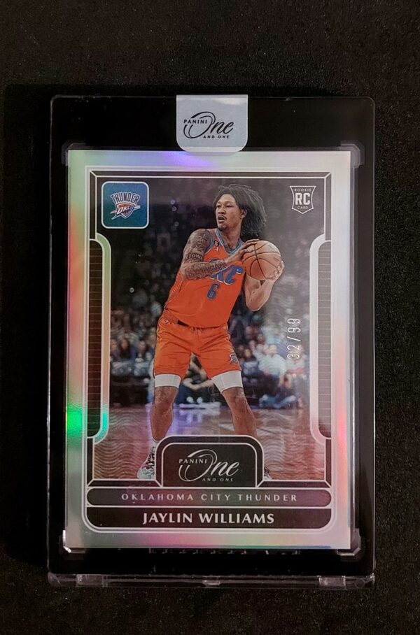 2022-23 Panini One and One Jaylin Williams RC 32/99 #148