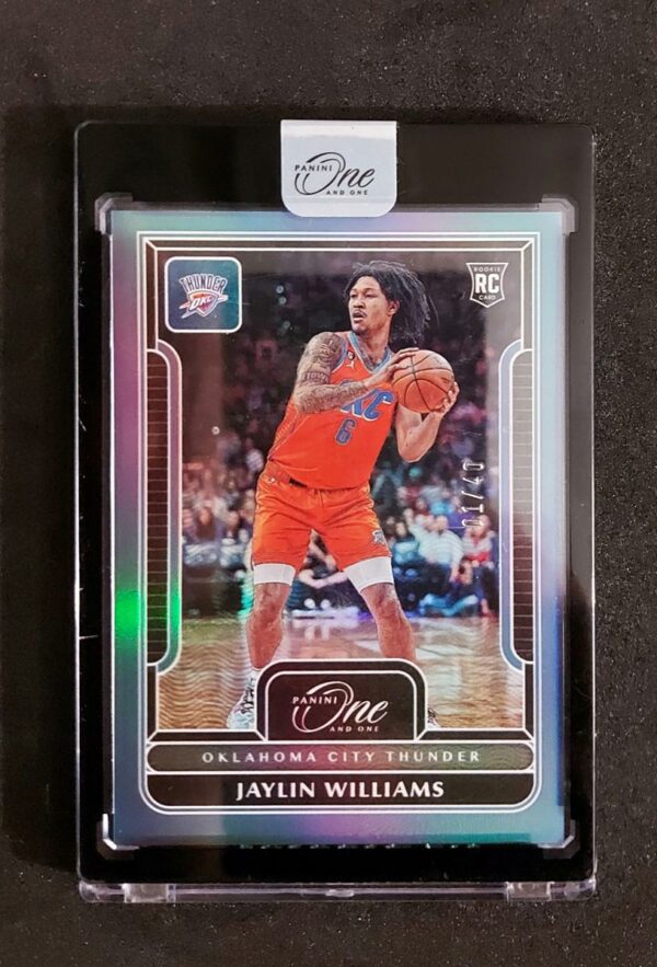 2022-23 Panini One and One Jaylin Williams RC 01/40 #148
