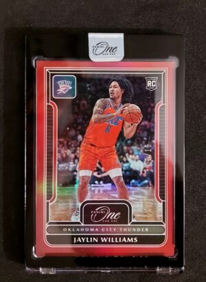 2022-23 Panini One and One Jaylin Williams RC 01/15 #148