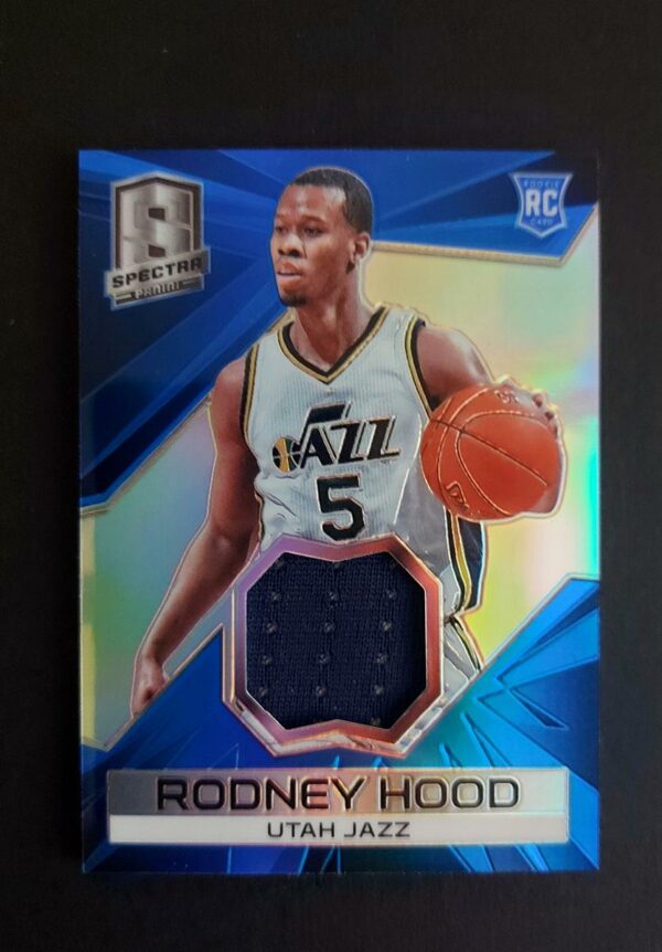 2014-15 Panini Spectra Rodney Hood 25/49 RC Jersey