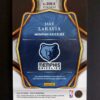2022-23 Panini Select Draft Selections Jake LaRavia Prizm RC Jersey