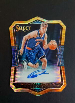 2016-17 Panini Select Mindaugas Kuzminskas 65/99 Auto