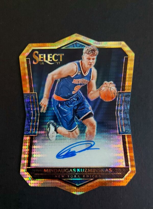 2016-17 Panini Select Mindaugas Kuzminskas 65/99 Auto