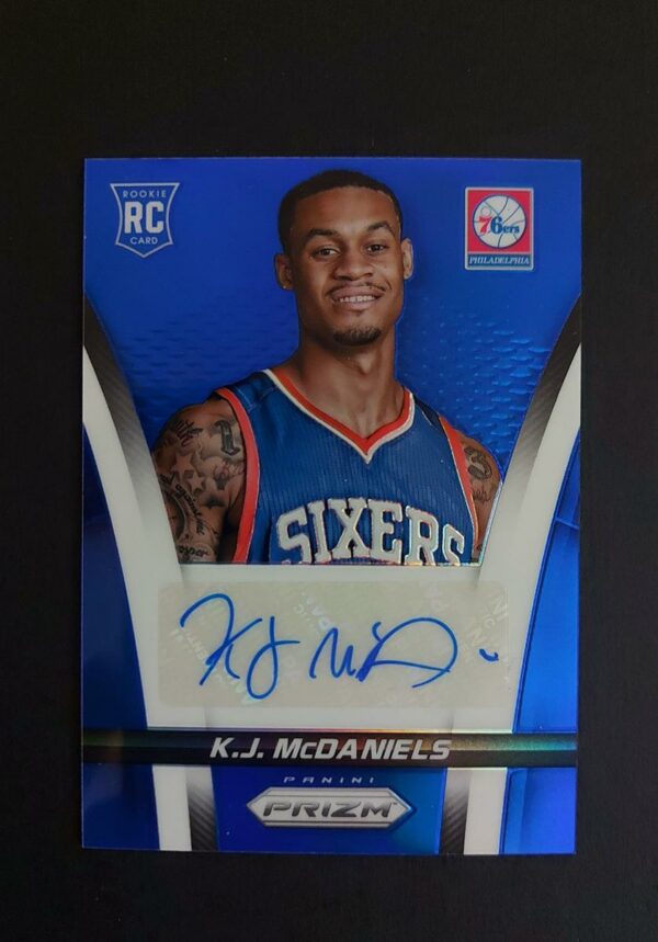 2014-15 Panini Prizm KJ McDaniels 366/499 RC Auto