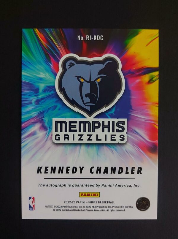 2022-23 Panini Hoops Rookie Ink Kennedy Chandler RC Auto