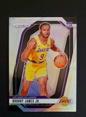 2024-25 Panini Prizm Bronny James Jr. #243 RC Silver