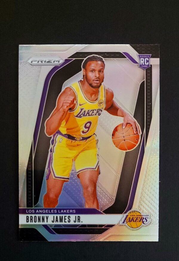 2024-25 Panini Prizm Bronny James Jr. #243 RC Silver