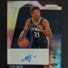 2024-25 Panini Prizm Yves Missi RC Auto Silver