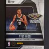 2024-25 Panini Prizm Yves Missi RC Auto Silver