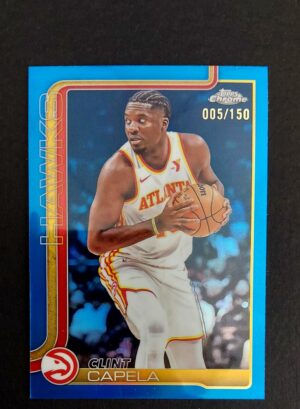 2025-26 Topps Chrome Clint Capela #81 005/150