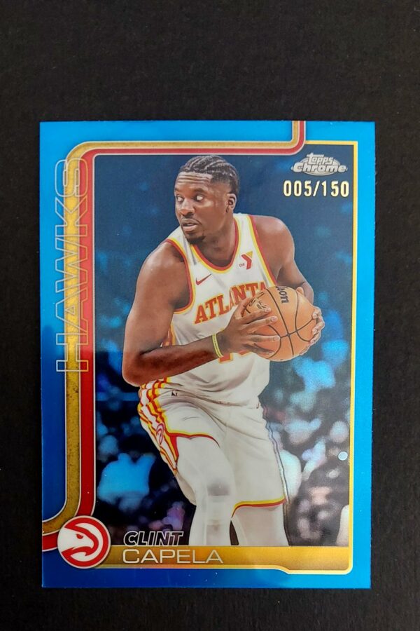 2025-26 Topps Chrome Clint Capela #81 005/150