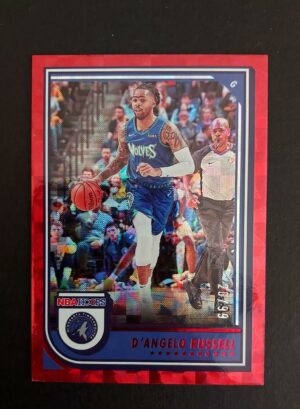 2022-23 Panini Hoops D'angelo Russell #196 20/99