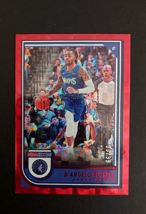 2022-23 Panini Hoops D'angelo Russell #196 20/99