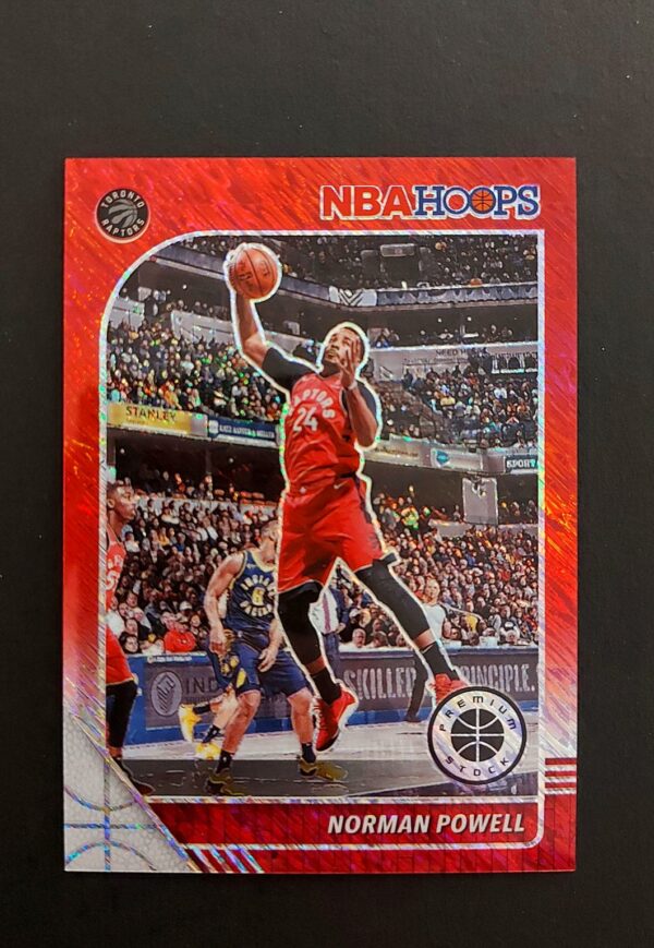 2019-20 Panini Hoops Premium Stock Norman Powell #184 50/88