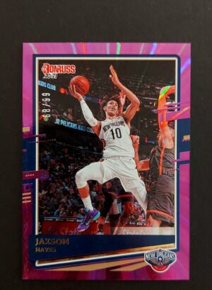 2020-21 Panini Donruss Jaxson Hayes #43 68/99