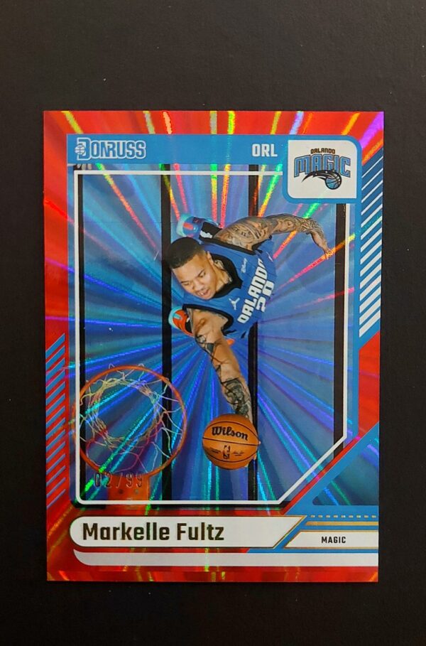 2024-25 Panini Donruss Markelle Fultz #74 02/99