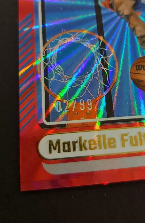 2024-25 Panini Donruss Markelle Fultz #74 02/99
