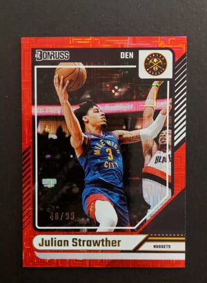 2024-25 Panini Donruss Julian Strawther #182 48/99