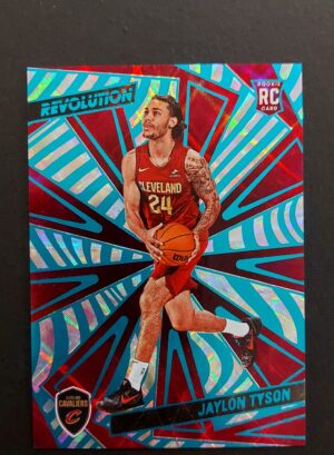 2024-25 Panini Revolution Jaylon Tyson #138 36/60 RC