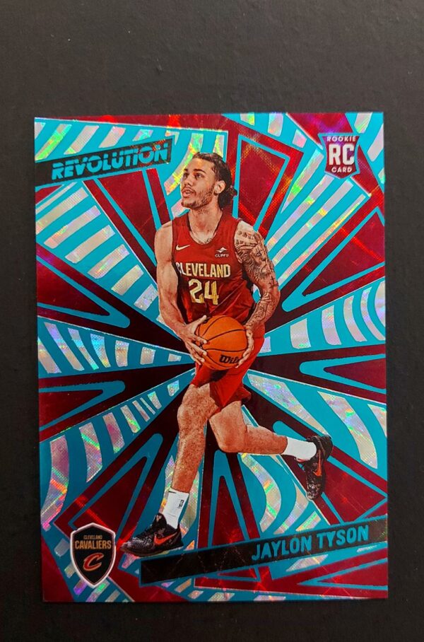 2024-25 Panini Revolution Jaylon Tyson #138 36/60 RC
