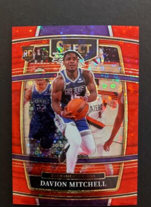 2021-22 Panini Select Davion Mitchell #23 45/49 RC
