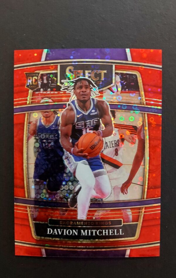 2021-22 Panini Select Davion Mitchell #23 45/49 RC