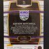 2021-22 Panini Select Davion Mitchell #23 45/49 RC