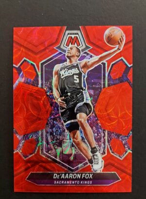 2023-24 Panini Mosaic De'Aaron Fox #163 36/75