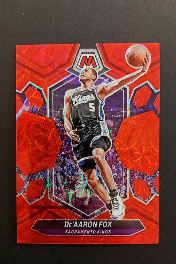 2023-24 Panini Mosaic De'Aaron Fox #163 36/75