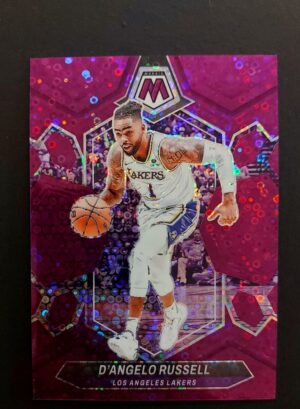 2023-24 Panini Mosaic D'Angelo Russell #5 7/50