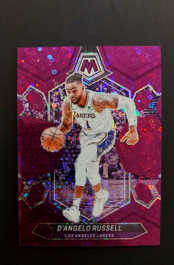 2023-24 Panini Mosaic D'Angelo Russell #5 7/50