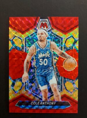 2023-24 Panini Mosaic Cole Anthony #165 32/75