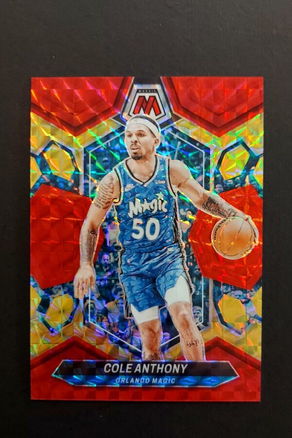 2023-24 Panini Mosaic Cole Anthony #165 32/75
