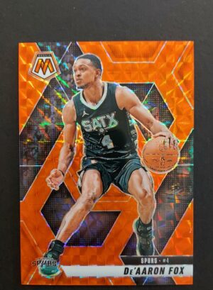 2024-25 Panini Mosaic De'Aaron Fox #124 095/249