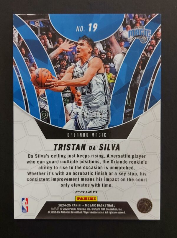 2024-25 Panini Mosaic Elevate Tristan da Silva #19 158/175 RC