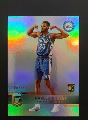 2021-22 Panini Elite Charles Bassey #215 495/999 RC