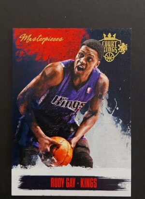 2013-14 Panini Court Kings Masterpieces Rudy Gay #13 155/175