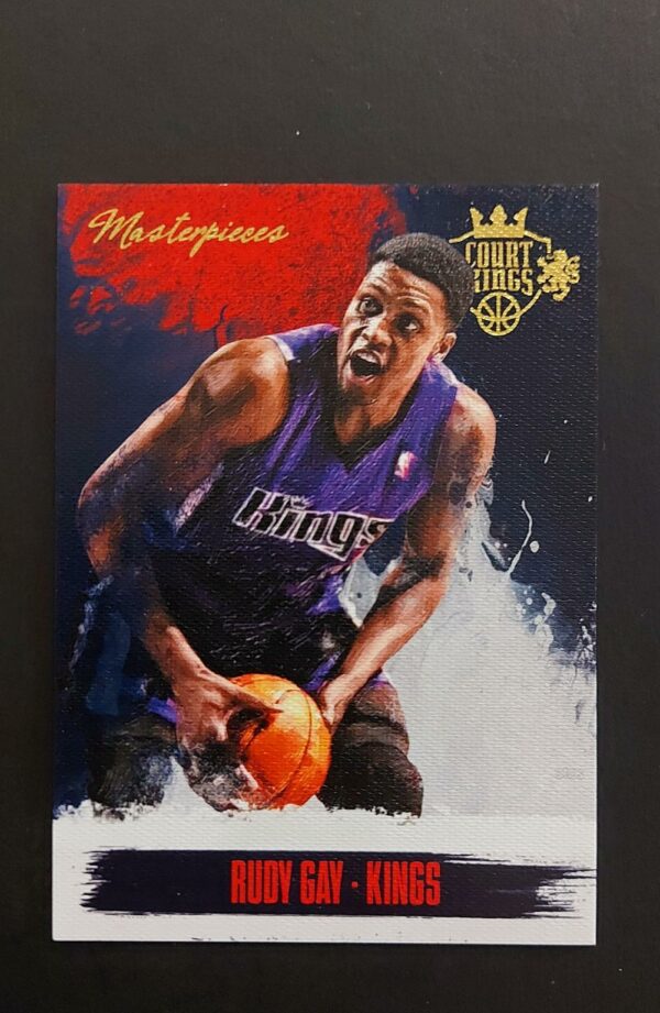 2013-14 Panini Court Kings Masterpieces Rudy Gay #13 155/175