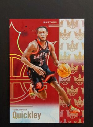 2024-25 Panini Court Kings Immanuel Quickley #17 031/125