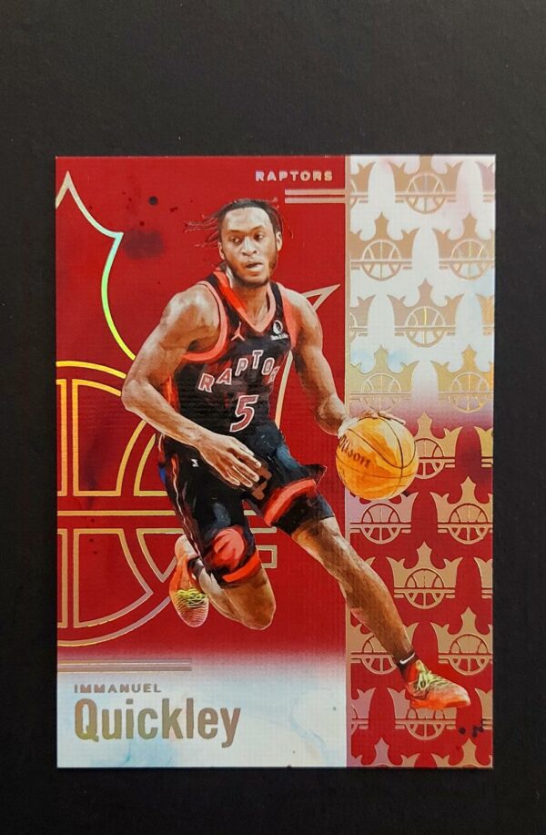 2024-25 Panini Court Kings Immanuel Quickley #17 031/125