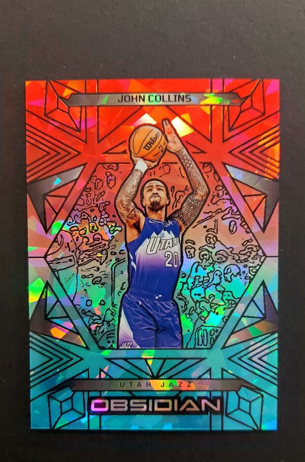 2024-25 Panini Obsidian John Collins #10 02/49