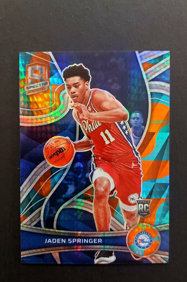 2021-22 Panini Spectra Jaden Springer #150 09/49 RC