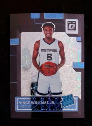 2022-23 Panini Optic Vince Williams Jr #226 01/39 RC Black Velocity