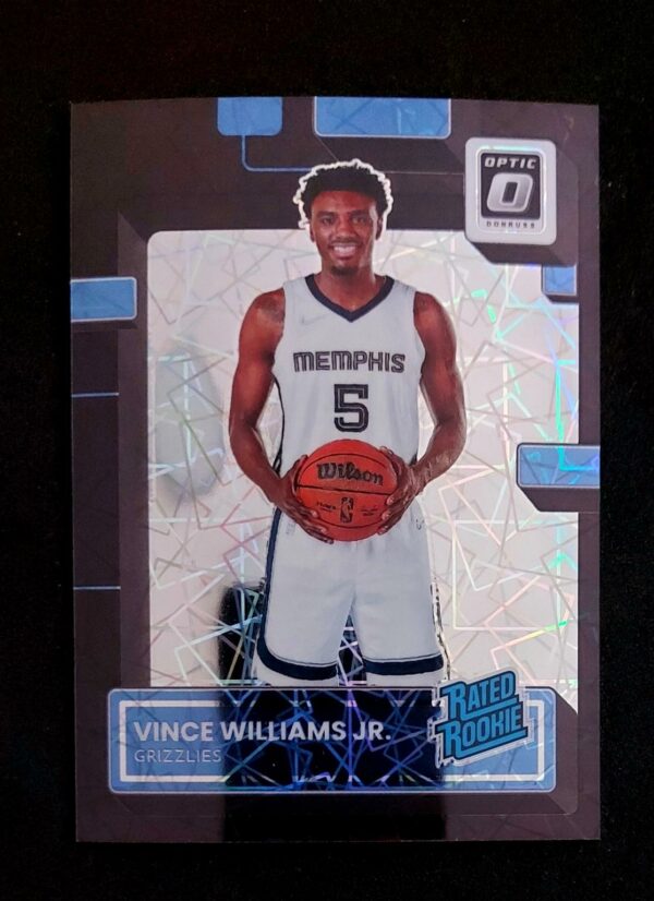 2022-23 Panini Optic Vince Williams Jr #226 01/39 RC Black Velocity