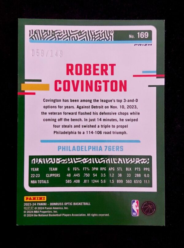 2023-24 Panini Optic Robert Covington #169 059/149