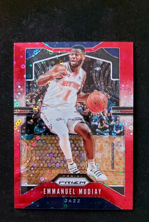 2019-20 Panini Prizm Emmanuel Mudiay #176 072/125