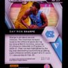 2021-22 Panini Prizm Draft Picks Day'ron Sharpe #25 22/50 RC