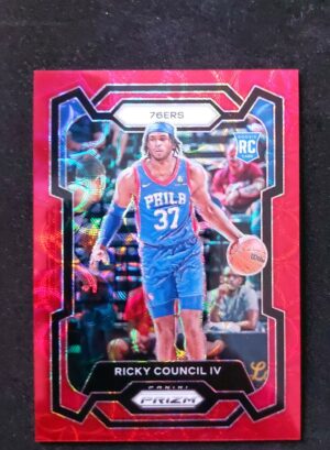 2023-24 Panini Prizm Ricky Council IV #294 24/88 RC