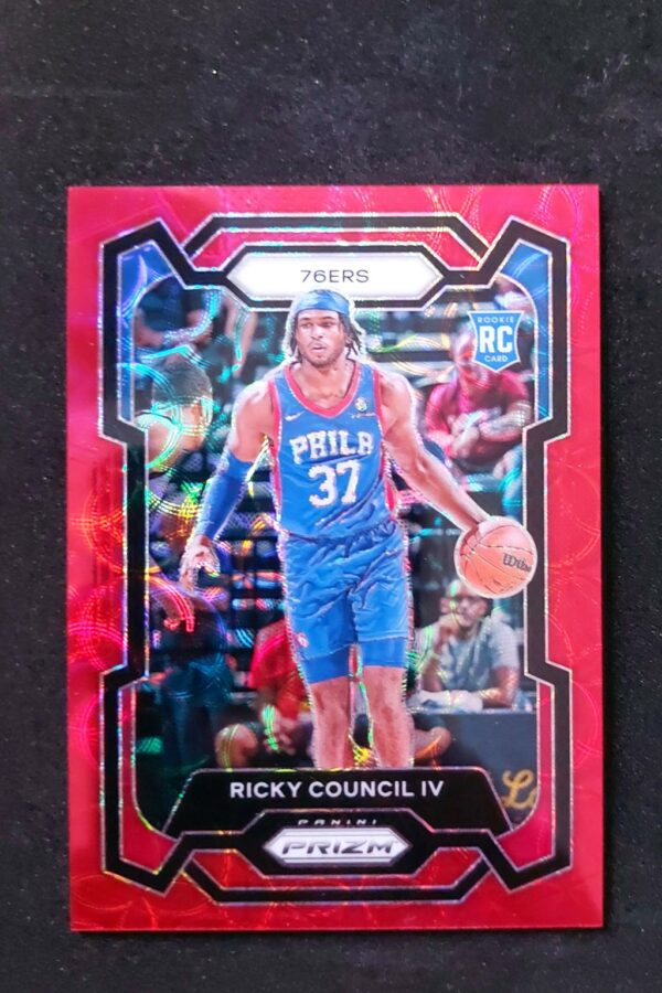 2023-24 Panini Prizm Ricky Council IV #294 24/88 RC